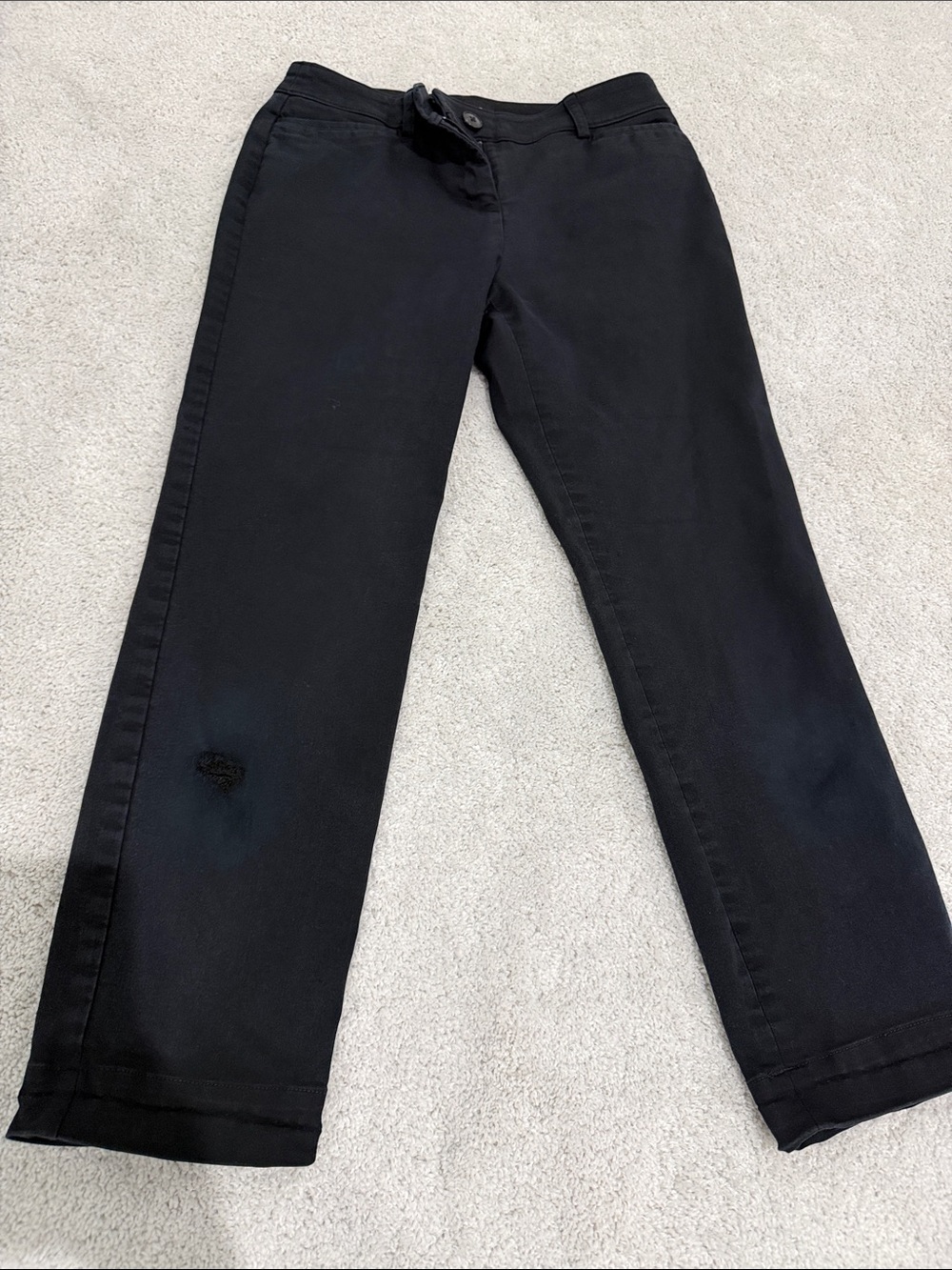 Express Black Straight-Leg Women's Jeans